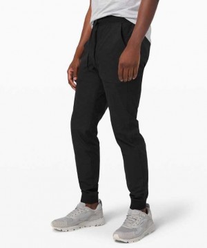 Lululemon ABC Jogger 30" Warpstreme Erkek Pantolon Siyah | IREXBU-936