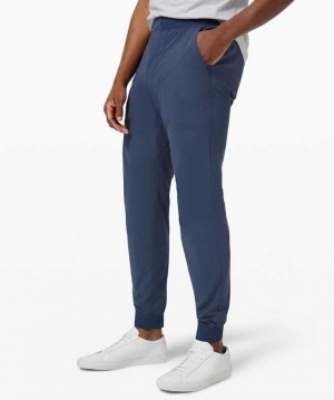 Lululemon ABC Jogger 30" Warpstreme Erkek Pantolon Mavi | FNCZTG-827