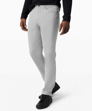Lululemon ABC Pant Classic 30"L Erkek Pantolon Gümüş | ESHICO-460