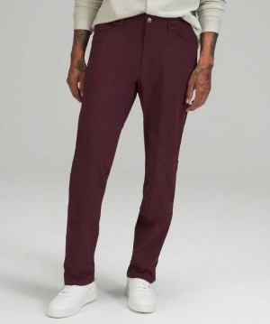 Lululemon ABC Pant Classic 32"L Erkek Pantolon Cassis | TPQBGX-351