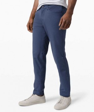 Lululemon ABC Pant Classic 32"L Erkek Pantolon Mavi | ZPQBHL-875