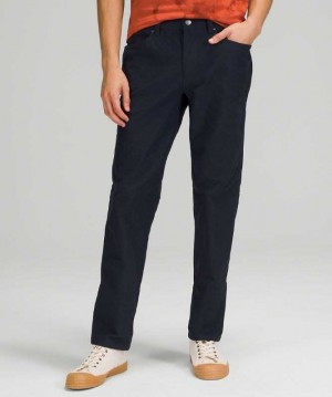Lululemon ABC Pant Classic 34"L Erkek Pantolon Lacivert | PVBJDY-025