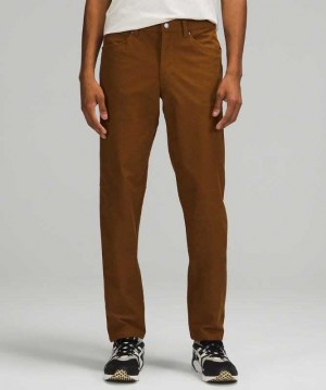 Lululemon ABC Pant Classic 34"L Erkek Pantolon Bakır Kahverengi | UHYETR-654