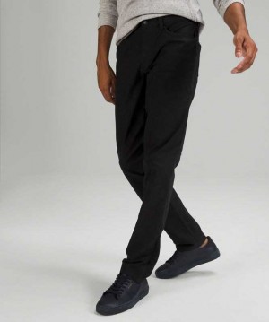 Lululemon ABC Pant Classic 34"L Erkek Pantolon Siyah | VJQAPK-983