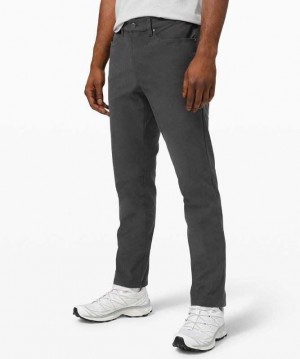 Lululemon ABC Pant Classic 34"L Erkek Pantolon Gri | EMPCWU-012