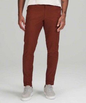 Lululemon ABC Pant Skinny 32"L Erkek Pantolon Kahverengi | YOAFDS-970