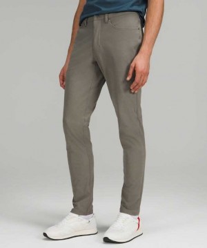 Lululemon ABC Pant Slim 28"L Erkek Pantolon Gri | SXUVJF-185