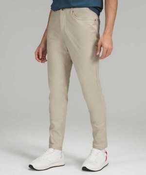 Lululemon ABC Pant Slim 28" Warpstreme Erkek Pantolon Silverstone | NWHRFV-196