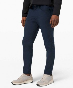 Lululemon ABC Pant Slim 30"L Erkek Pantolon Lacivert | NYGVFX-697