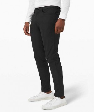 Lululemon ABC Pant Slim 30"L Erkek Pantolon Siyah | NZFBMH-840