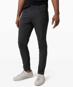 Lululemon ABC Pant Slim 32" Warpstreme Erkek Pantolon Obsidian | LEKGJS-935