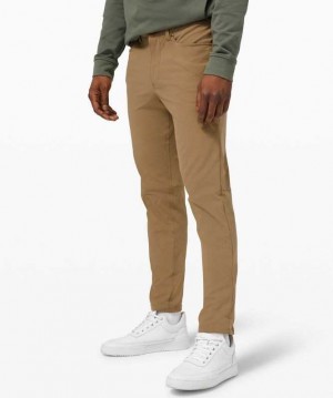 Lululemon ABC Pant Slim 32" Warpstreme Erkek Pantolon Artifact | RJMNHG-268