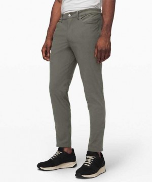 Lululemon ABC Pant Slim 34"L Erkek Pantolon Gri | CUYGST-690