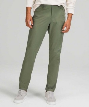 Lululemon ABC Pant Slim 34"L Erkek Pantolon Yeşil | DSNRFT-946