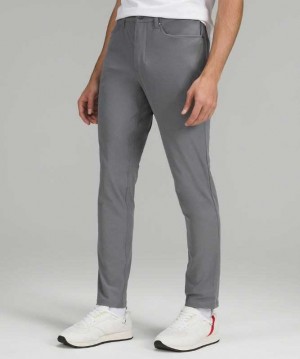Lululemon ABC Pant Slim 34"L Erkek Pantolon Gri | EWMRVP-620