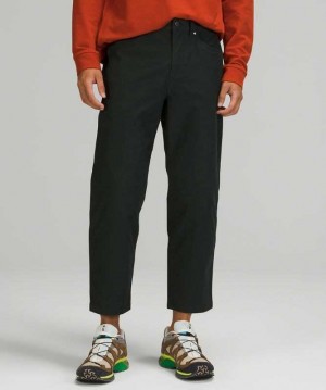 Lululemon ABC Relaxed-Fit Crop Pant Utilitech Erkek Pantolon Yeşil | QIGVEO-485
