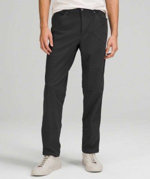 Lululemon ABC Relaxed-Fit Pant 34" Warpstreme Erkek Pantolon Obsidian | CXTIFY-695