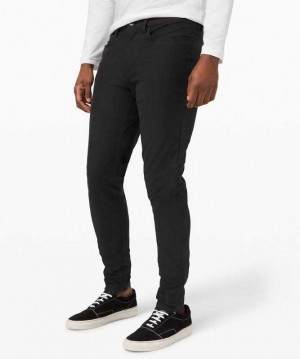 Lululemon ABC Skinny-Fit Pant 32" Utilitech Erkek Pantolon Siyah | XYFTPS-280