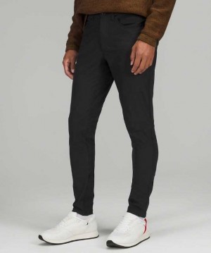 Lululemon ABC Skinny-Fit Pant 32" Warpstreme Online Only Erkek Pantolon Siyah | BLRAIN-862