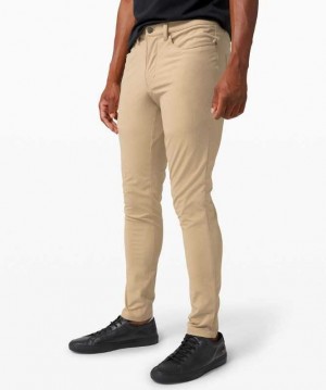 Lululemon ABC Skinny-Fit Pant 32" Warpstreme Online Only Erkek Pantolon Trench | AQVOGF-473