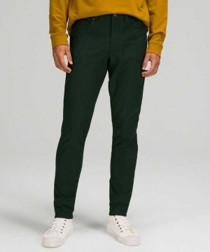 Lululemon ABC Skinny-Fit Pant 34" Utilitech Erkek Pantolon Yeşil | BMVHKF-128