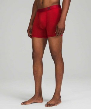 Lululemon AIM Boxer Erkek İç Giyim Kırmızı | WXPURY-401