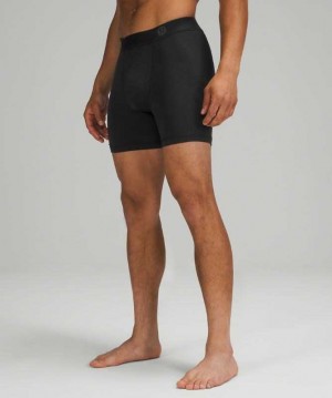 Lululemon AIM Boxer Erkek İç Giyim Siyah | TRAVFZ-130