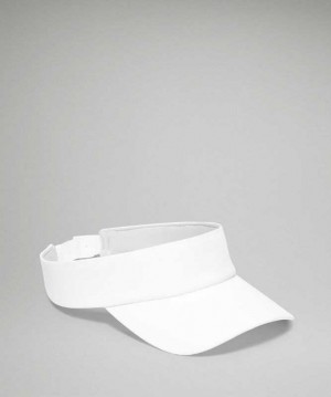 Lululemon Adjustable Sweat Visor Şapkalar Beyaz | RCTJOD-645