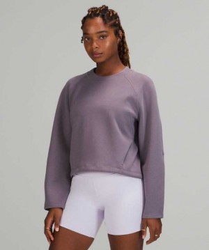 Lululemon AirWrap Modal Crew Online Only Kadın Tişörtü Lavanta | PISTKX-054