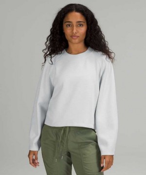 Lululemon AirWrap Modal Crew Online Only Kadın Tişörtü Beyaz | PQXSTC-537