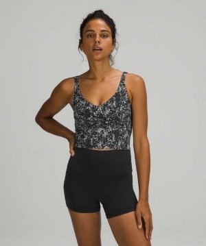 Lululemon Align™ Cropped Kadın Üstler Blossom Overlay Starlight Multi | WJLFXY-217