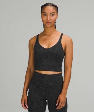 Lululemon Align™ Cropped Kadın Üstler Camo Koyu | GTMVPO-721