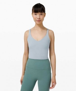 Lululemon Align™ Cropped Kadın Üstler Chambray | ZGHKEJ-693