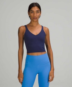 Lululemon Align™ Cropped Kadın Üstler Night Sea | UOLDZS-870