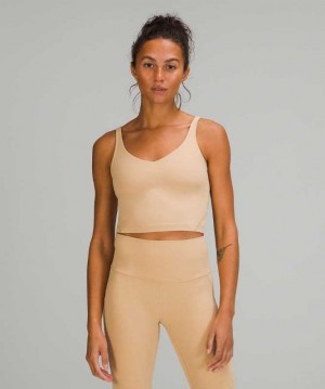 Lululemon Align™ Cropped Kadın Üstler Pecan Tan | JMEPUV-521