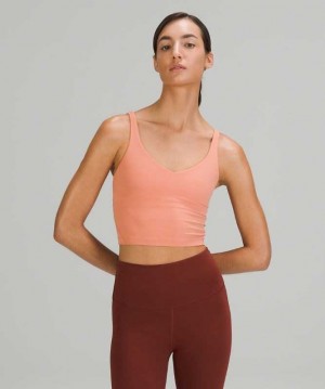 Lululemon Align™ Cropped Kadın Üstler Pembe | MQBYFZ-316