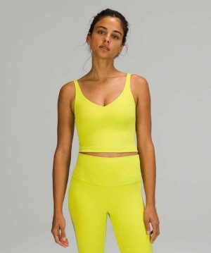 Lululemon Align™ Cropped Kadın Üstler Sarı | QMRWED-063