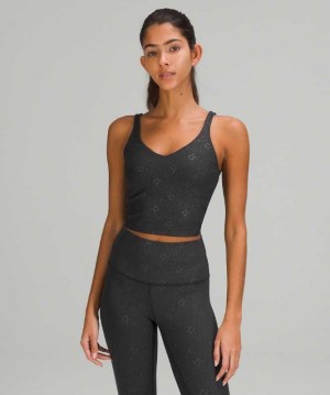 Lululemon Align™ Cropped Kadın Üstler Siyah | TJZEBU-415