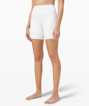 Lululemon Align HR 6" Kadın Şort Beyaz | YMPXRN-482
