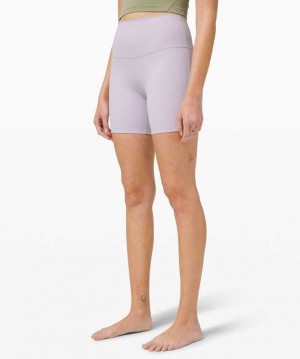 Lululemon Align HR 6" Kadın Şort Lavanta | TDVYRB-180