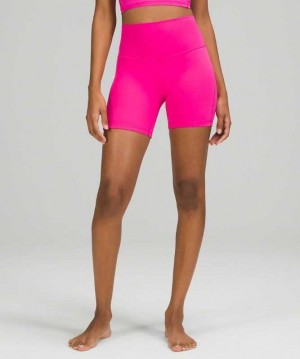 Lululemon Align HR 6" Kadın Şort Pembe | WNPHVU-082