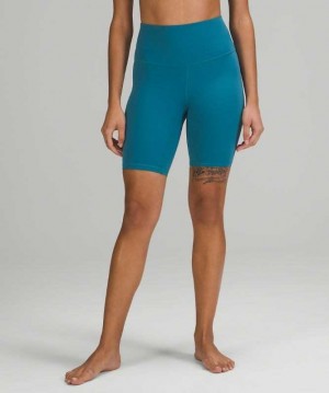 Lululemon Align HR 8" Kadın Şort Mavi | DCERAF-520