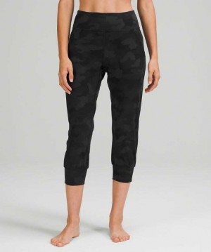 Lululemon Align HR Jogger Crop Kadın Pantolon Camo Koyu | PHUEIF-256