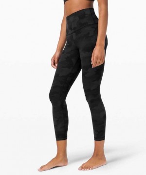 Lululemon Align HR Pant 25" Kadın Tayt Camo Koyu | HGBUQD-450