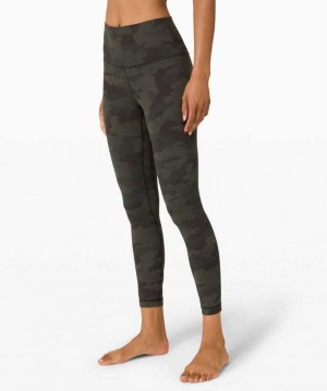 Lululemon Align HR Pant 25" Kadın Tayt Camo Koyu Zeytin Yeşili | JVGIHN-497
