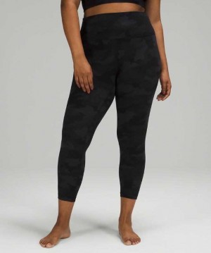 Lululemon Align HR Pant 25" Kadın Tayt Camo Koyu | TIRYQB-175