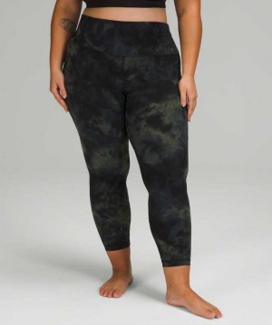 Lululemon Align HR Pant 25" Kadın Tayt Gri Yeşil | JRQMOD-359
