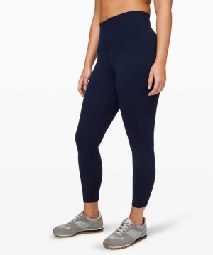 Lululemon Align HR Pant 25" Kadın Tayt Lacivert | KEVRHT-381