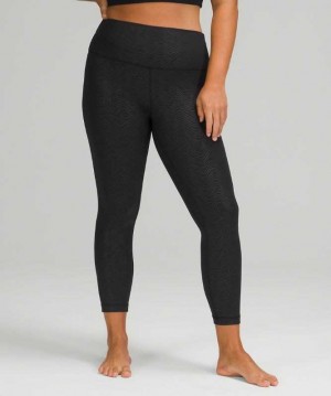 Lululemon Align HR Pant 25" Kadın Tayt Siyah | UXVPCR-504