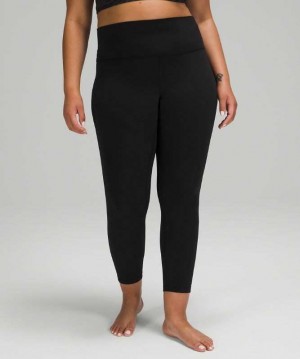 Lululemon Align HR Pant 25" Kadın Tayt Siyah | FXBGQE-436